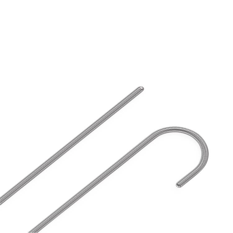 Straight And Curved Double Flexible Tipped Wire Guide, 1 Each