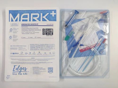 Subclavian Double Lumen Hemodialysis Catheter Set, 1 Set