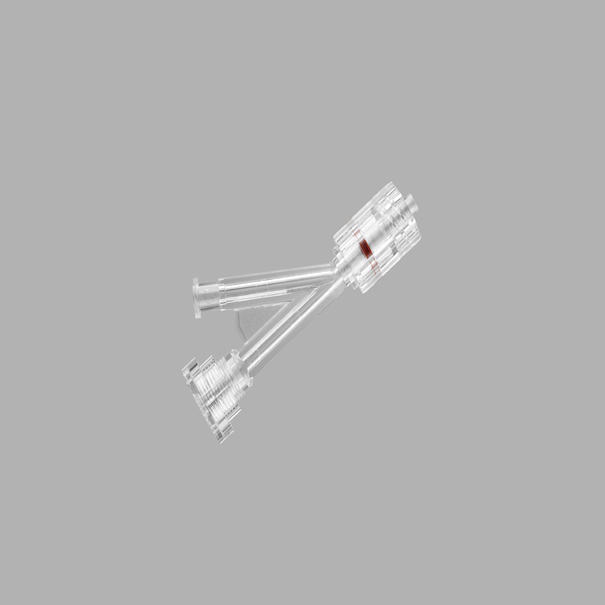 Tuohy-borst Large Bore Clear Plastic Sidearm Adapter, 1 Each