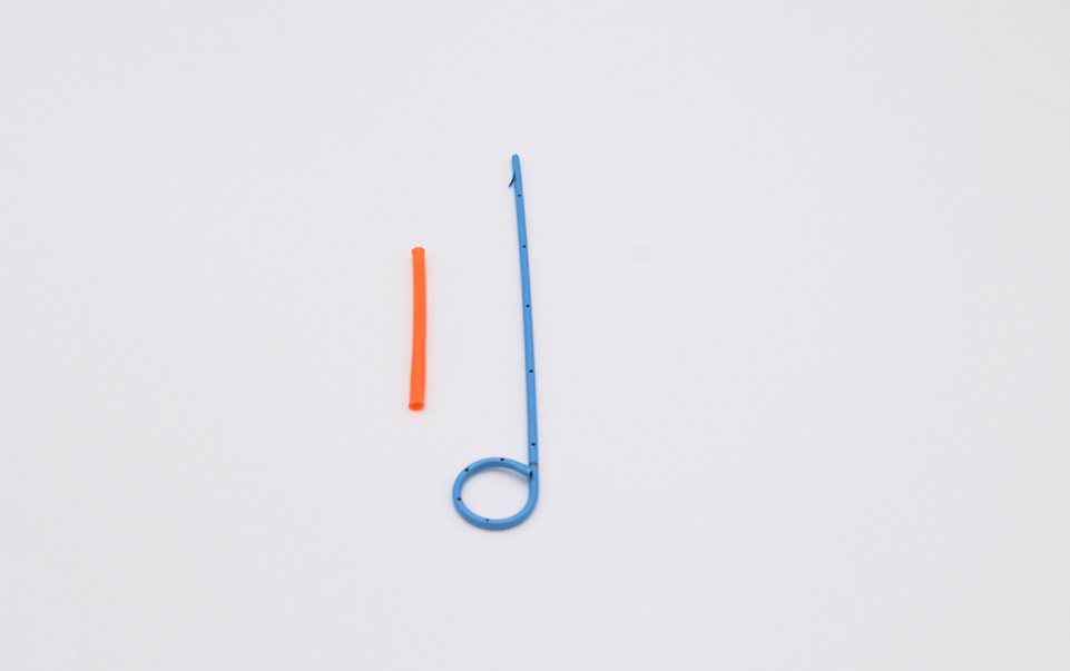 Ultrathane Ring Biliary Duct Drainage Catheter, 1 Each