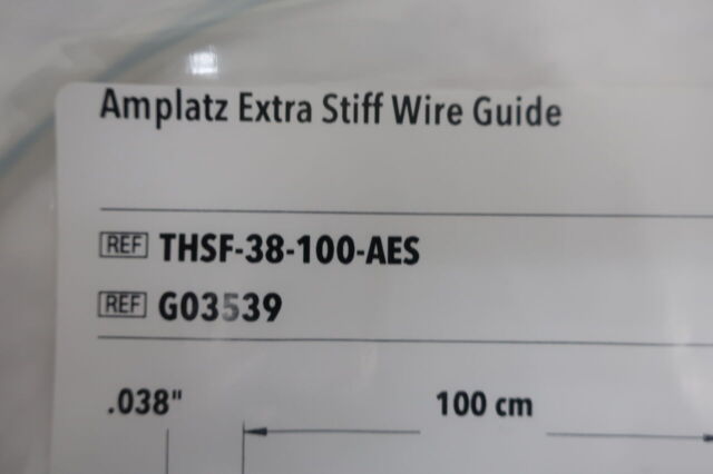 Amplatz Whisker Extra-stiff Support Wire Guide, 1 Each