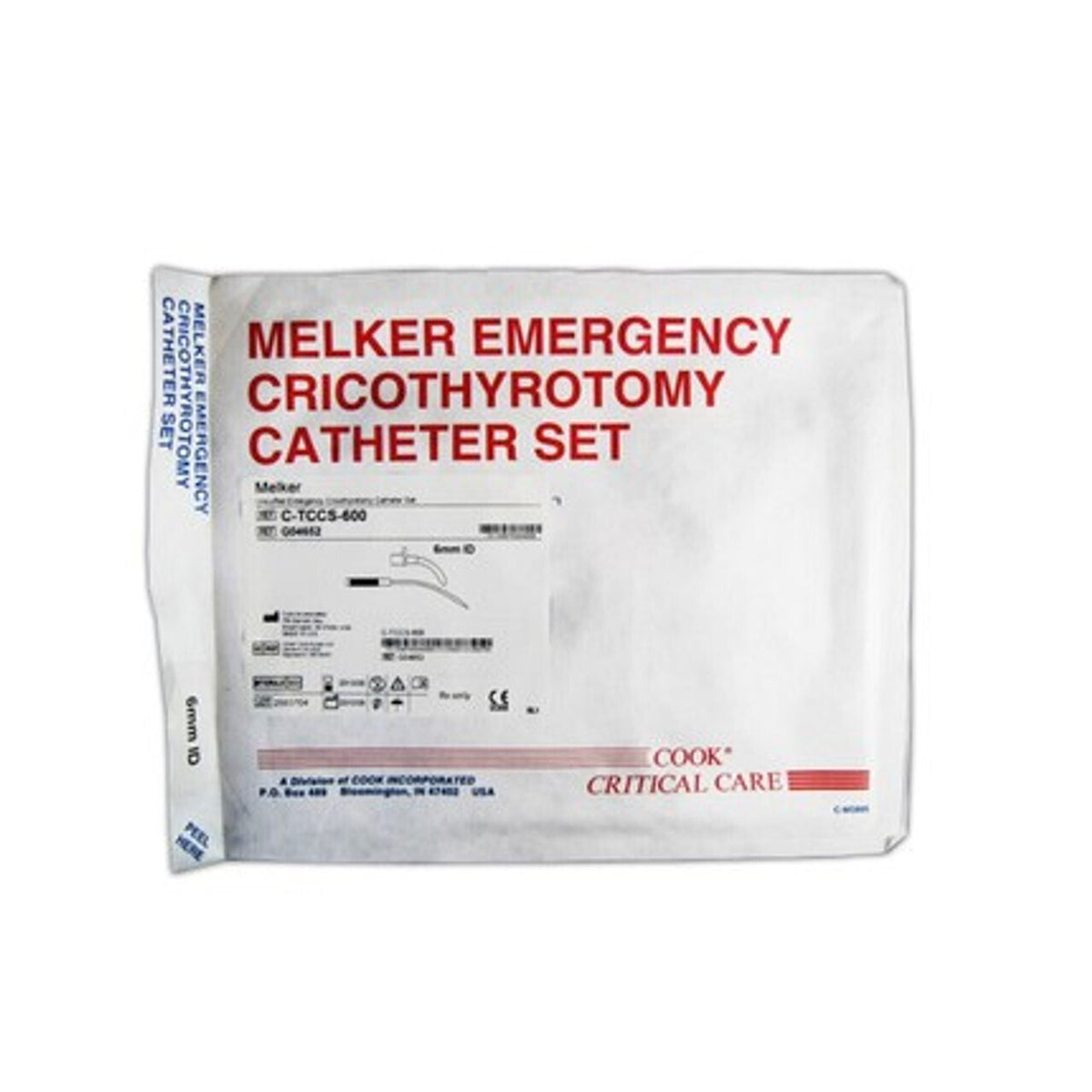 Patil Emergency Cricothyrotomy Catheter Set, 1 Set
