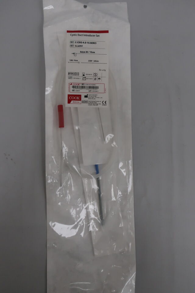 Appel-berci Cystic Duct Introducer Set, 1 Set