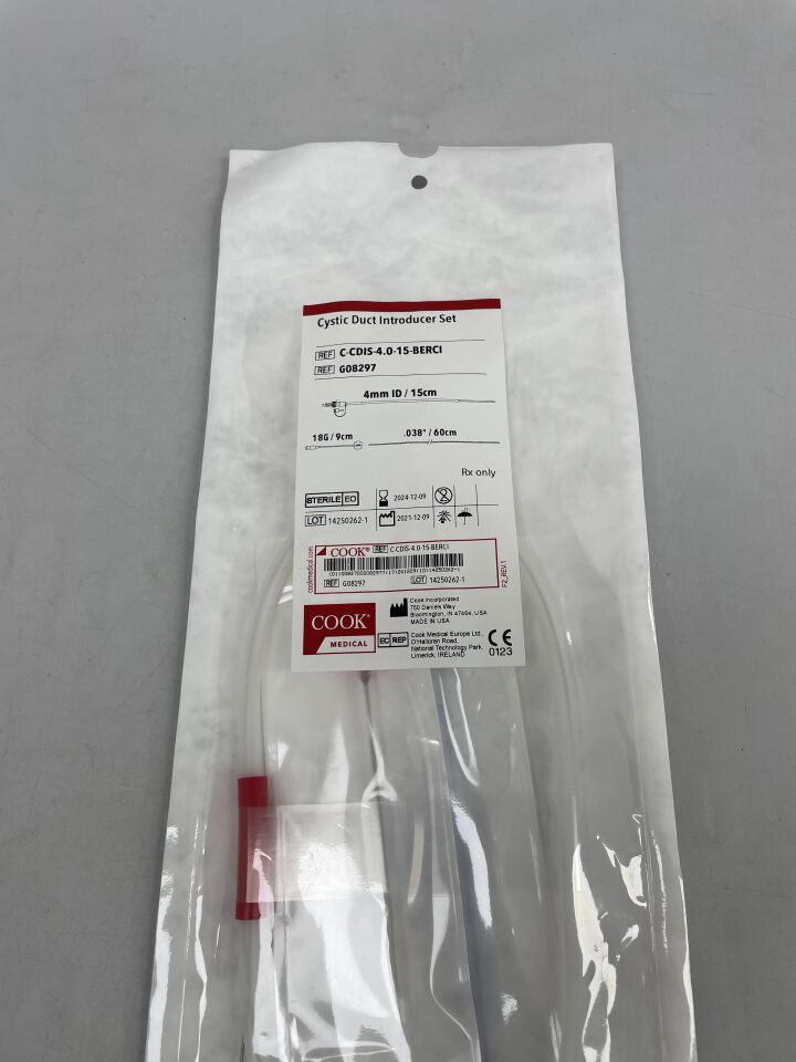 Appel-berci Cystic Duct Introducer Set, 1 Set