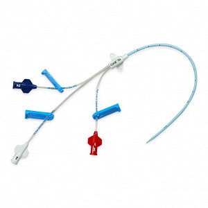 Micropuncture Triple Lumen Polyurethane Central Venous Catheter Tray, 1 Tray