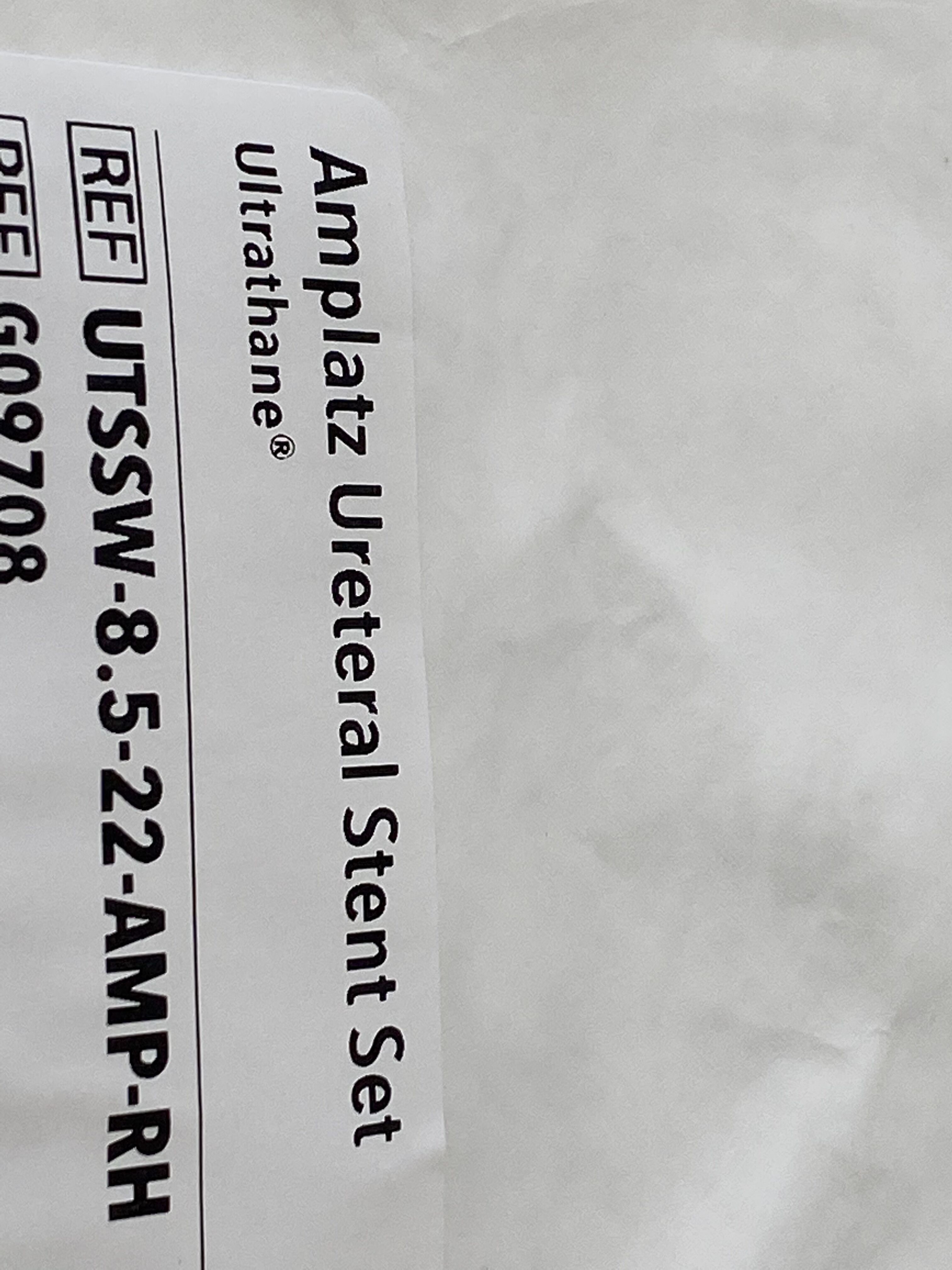 Ultrathane Amplatz Ureteral Stent Set, 1 Set