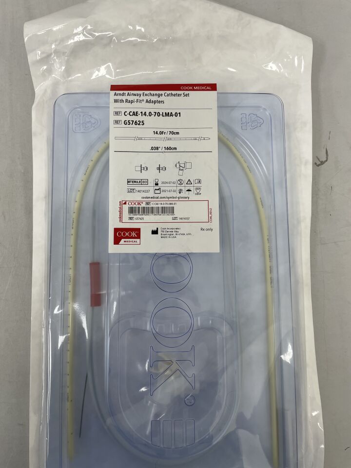 Arndt Airway Exchange Catheter Set, 1 Set