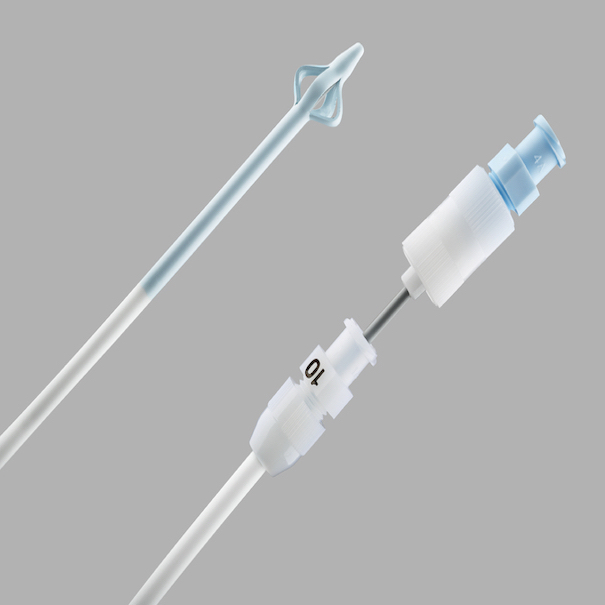 Ultrathane Soft-shaft Malecot With Intro-tip Design Drainage Catheter, 1 Each