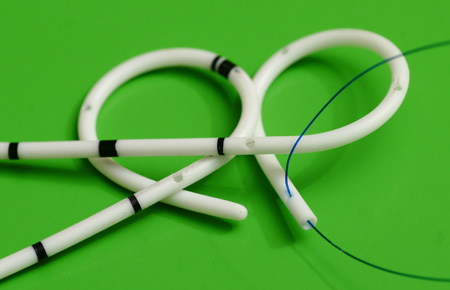 Polyurethane Double Pigtail Stent Set, 1 Set
