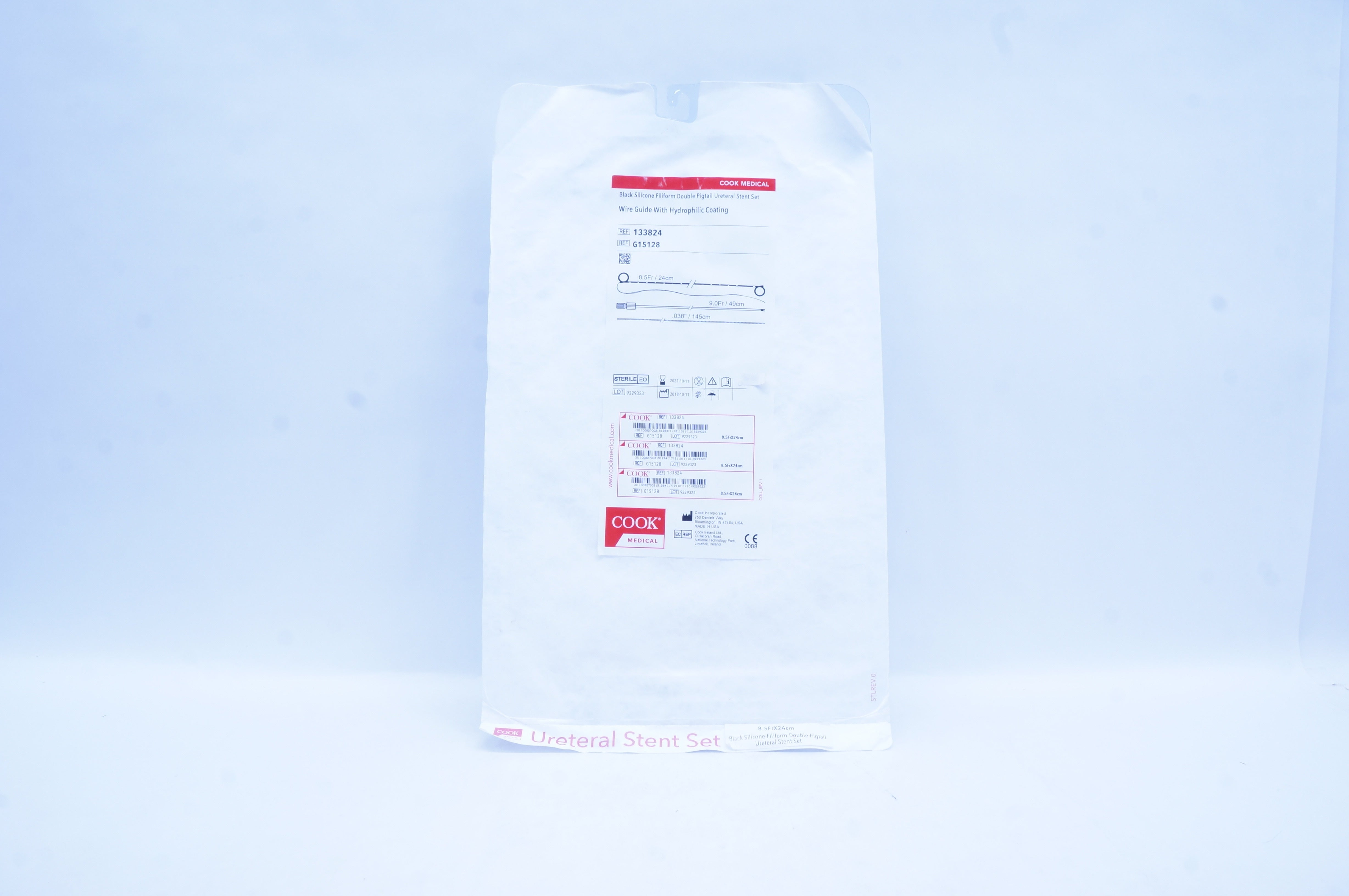 Filiform Double Pigtail Ureteral Stent Set, 1 Set