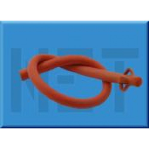 Silicone Malecot Catheter, 1 Each