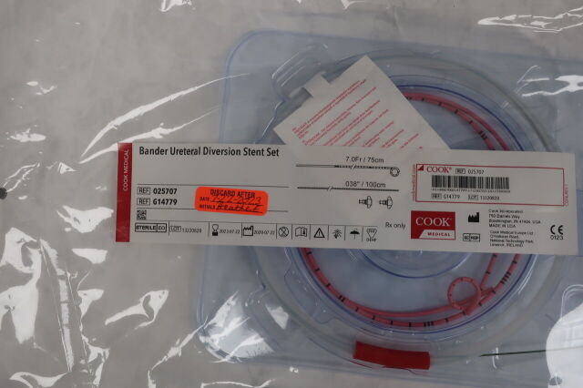 Bander Ureteral Diversion Stent Set, 1 Set