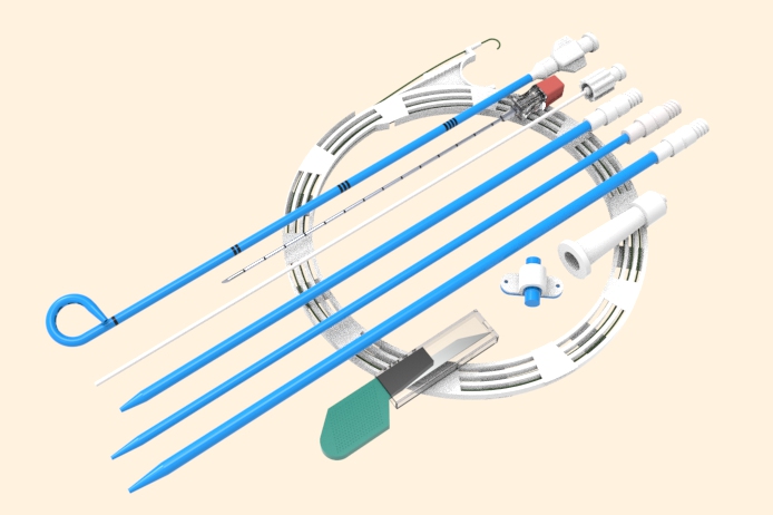 Ultrathane Nephrostomy Set, 1 Set