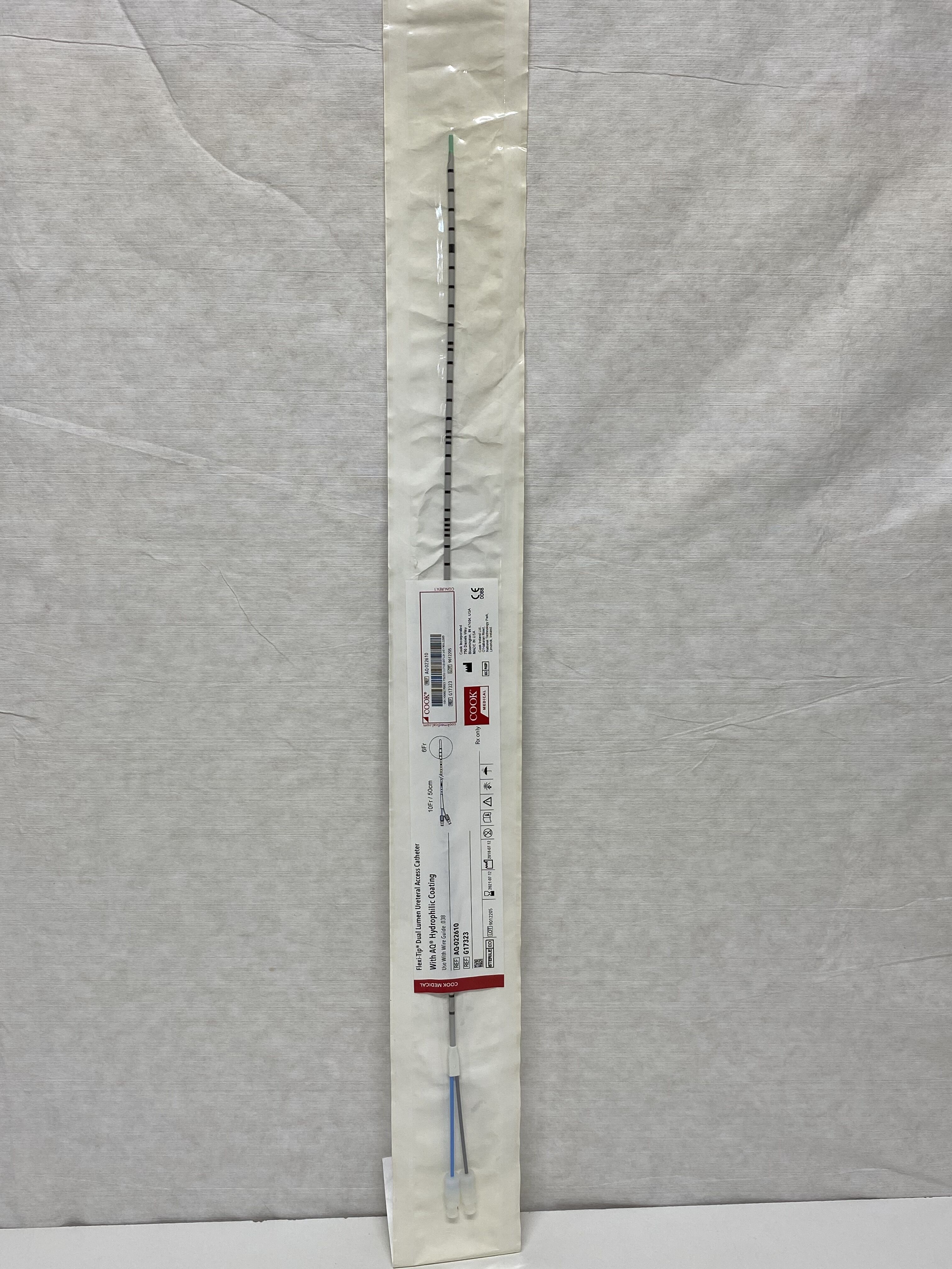 Flexi-tip Dual-lumen Ureteral Access Catheter, 1 Each