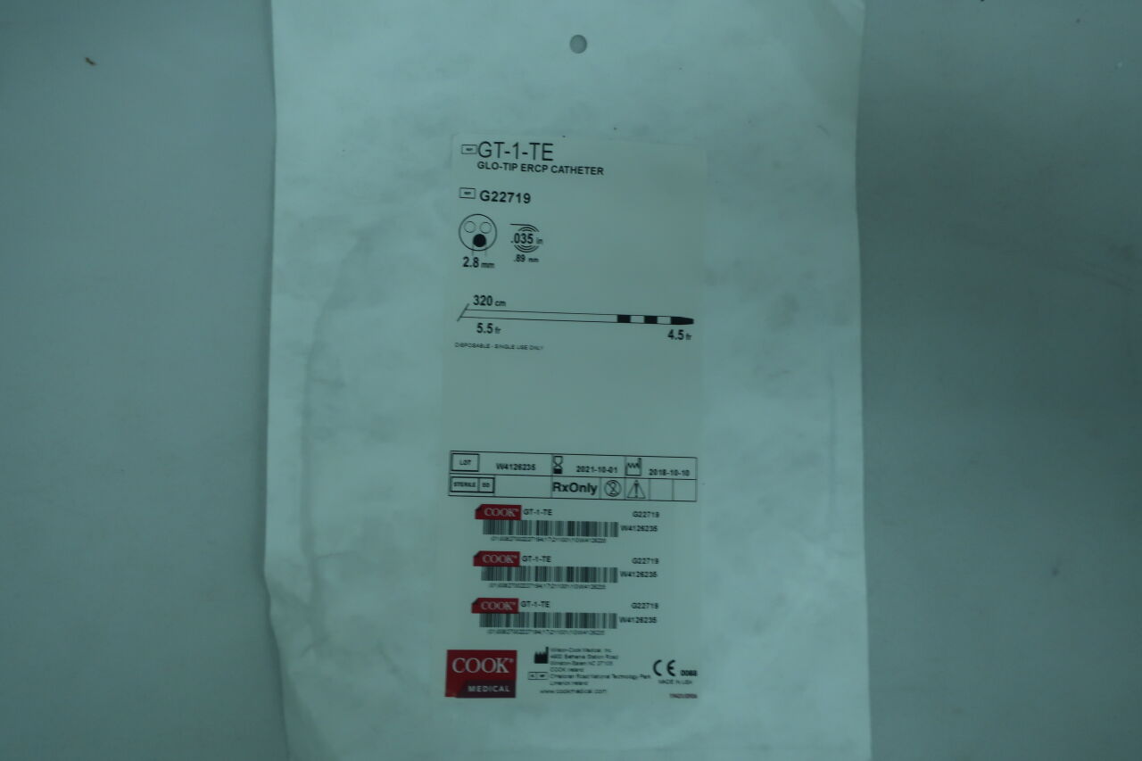 Glo-tip Ercp Catheter, 1 Each