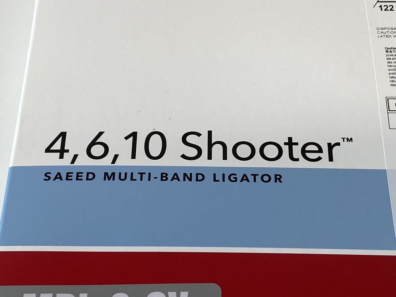 4 Shooter Saeed Multi-band Ligator, 1 Each