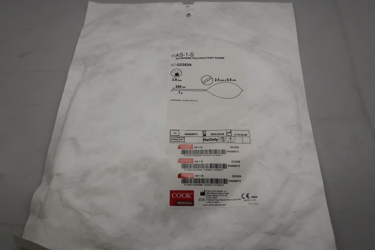 Acusnare Polypectomy Snare Needle Tip, 1 Each