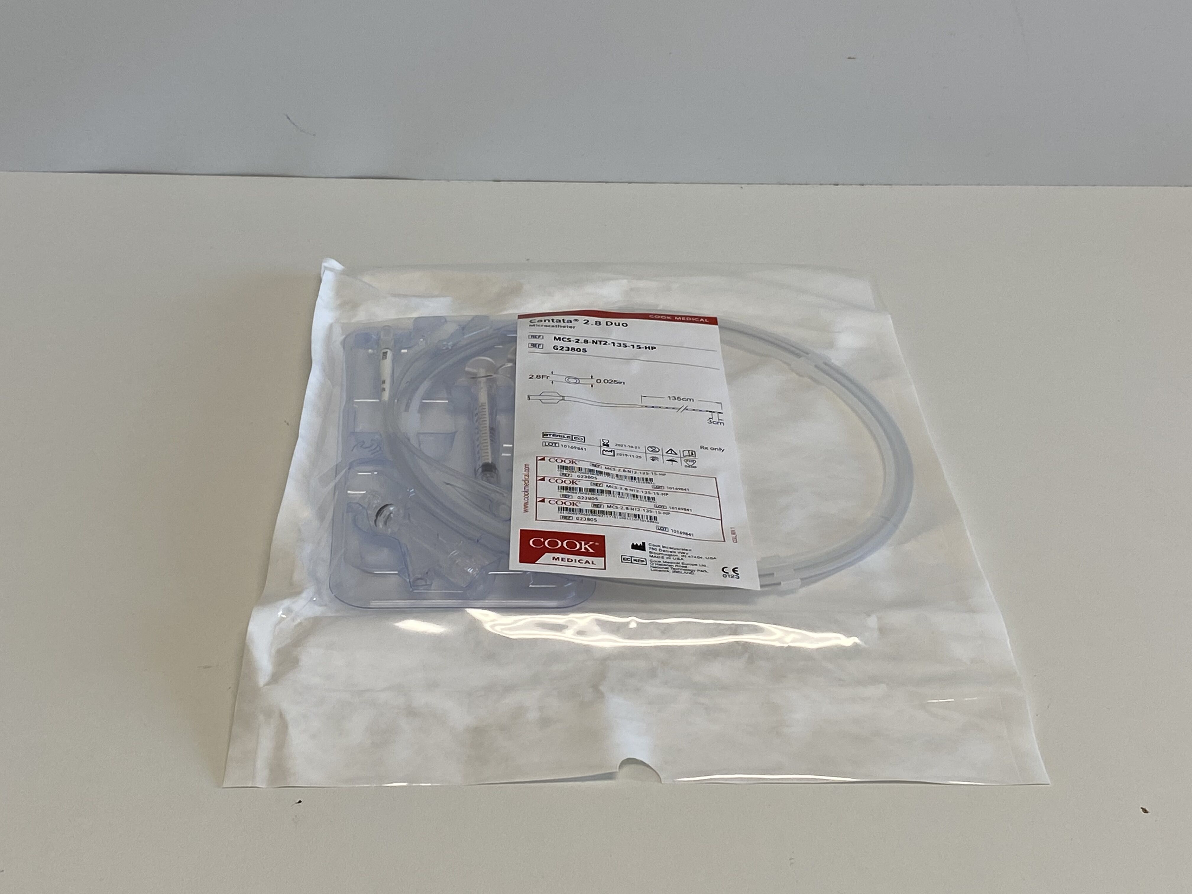Cantata Duo 2.5 Superselective Microcatheter, 1 Each