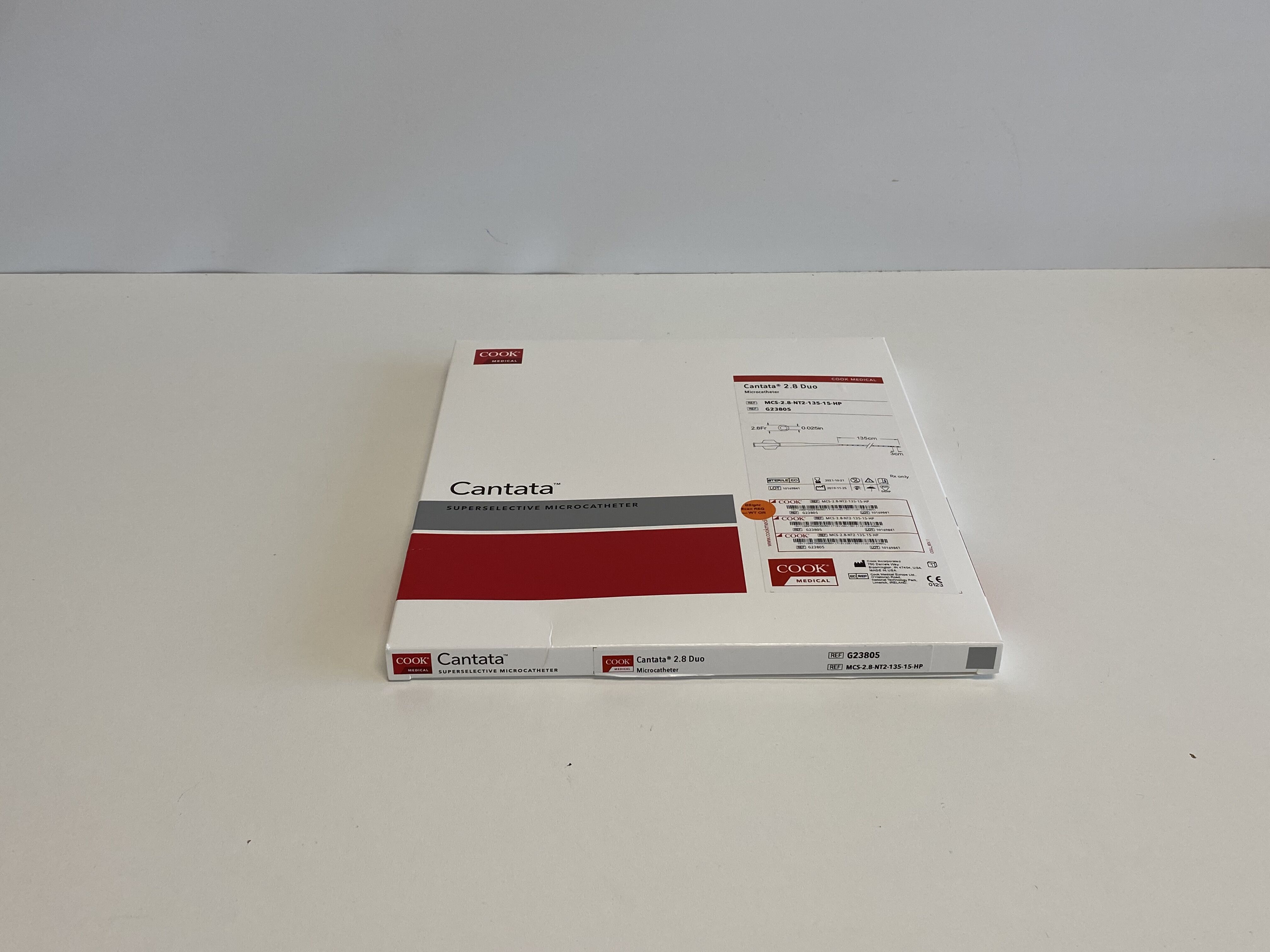 Cantata Duo 2.8 Superselective Microcatheter, 1 Each