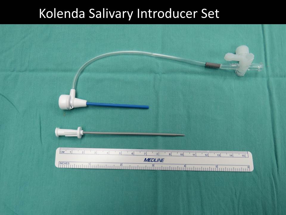 Kolenda Salivary Access Introducer Set Sdas, 1 Each