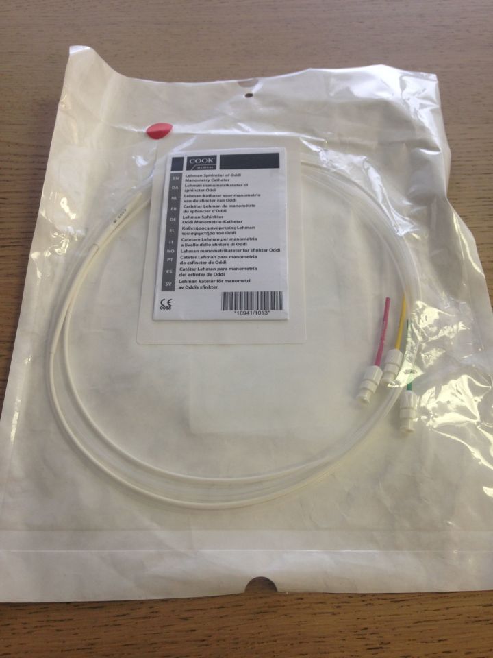 Lehman Manometry Catheter, 1 Each