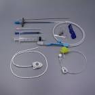 Vital-port Attached Silicone Catheter With Introducer Set Plastic Infusion Port, 1 Each