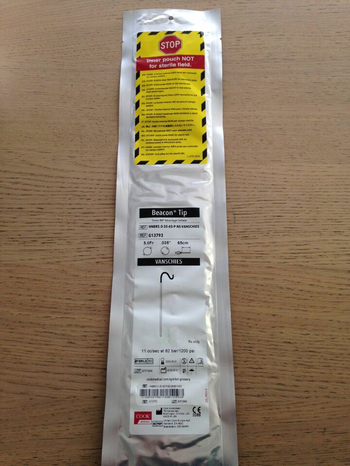Torcon Nb Advantage Vanschie Beacon Tip Seeking Catheter, 1 Each