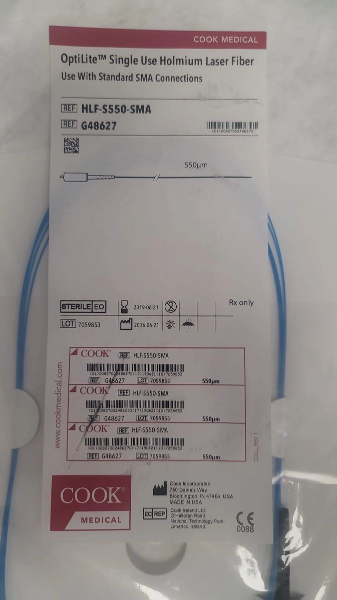 Optilite Single-use Holmium Laser Fiber, 1 Each