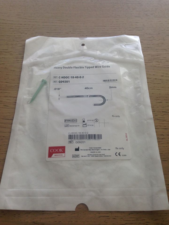 Heavy Duty Double Flexible Tipped Wire Guide, 1 Each