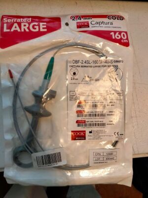 Captura Serrated Large Forcep - No Spike, 1 Each