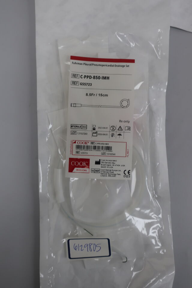 Fuhrman Pleural/pneumopericardial Drainage Set, 1 Set