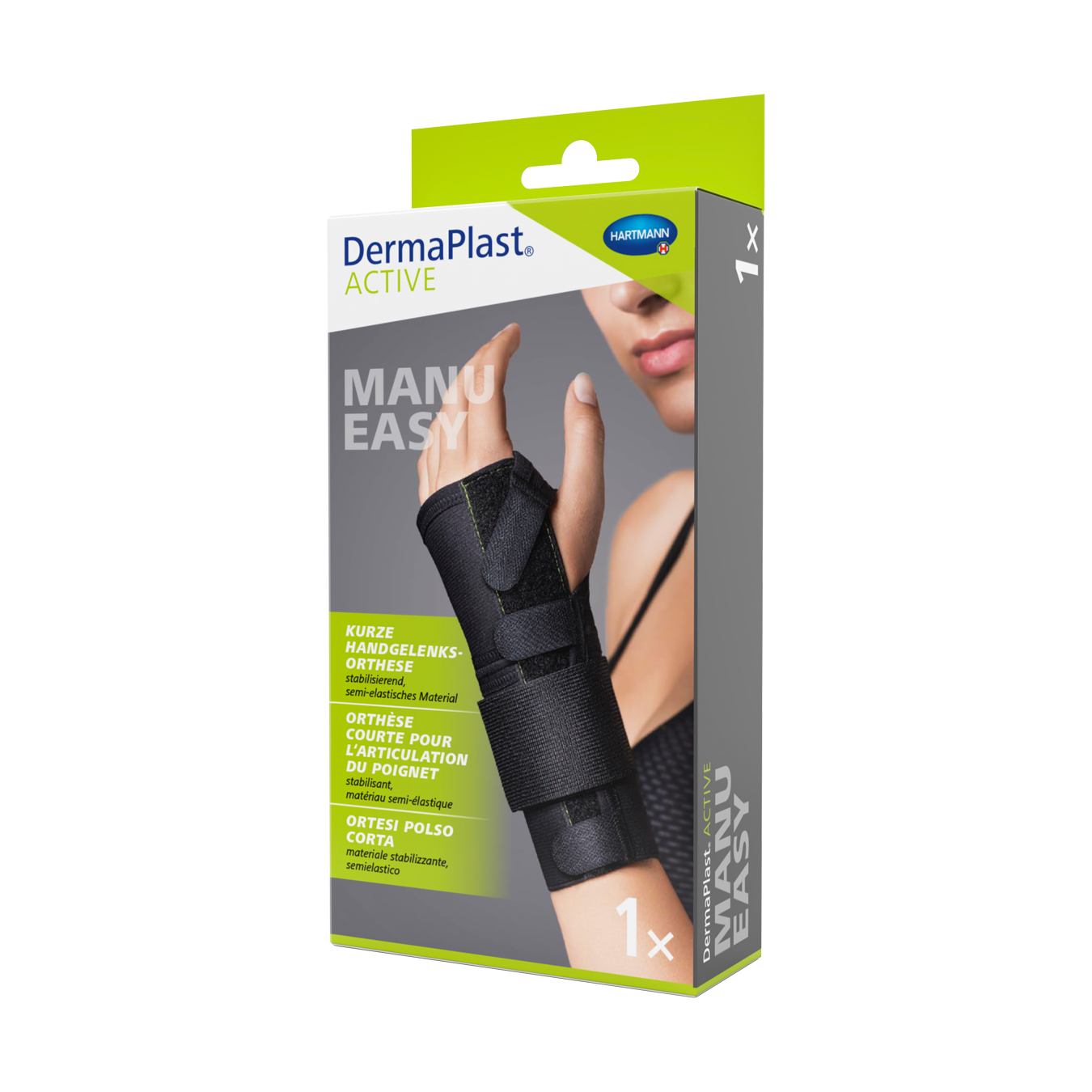 DERMAPLAST Active Manu Easy 2 short right