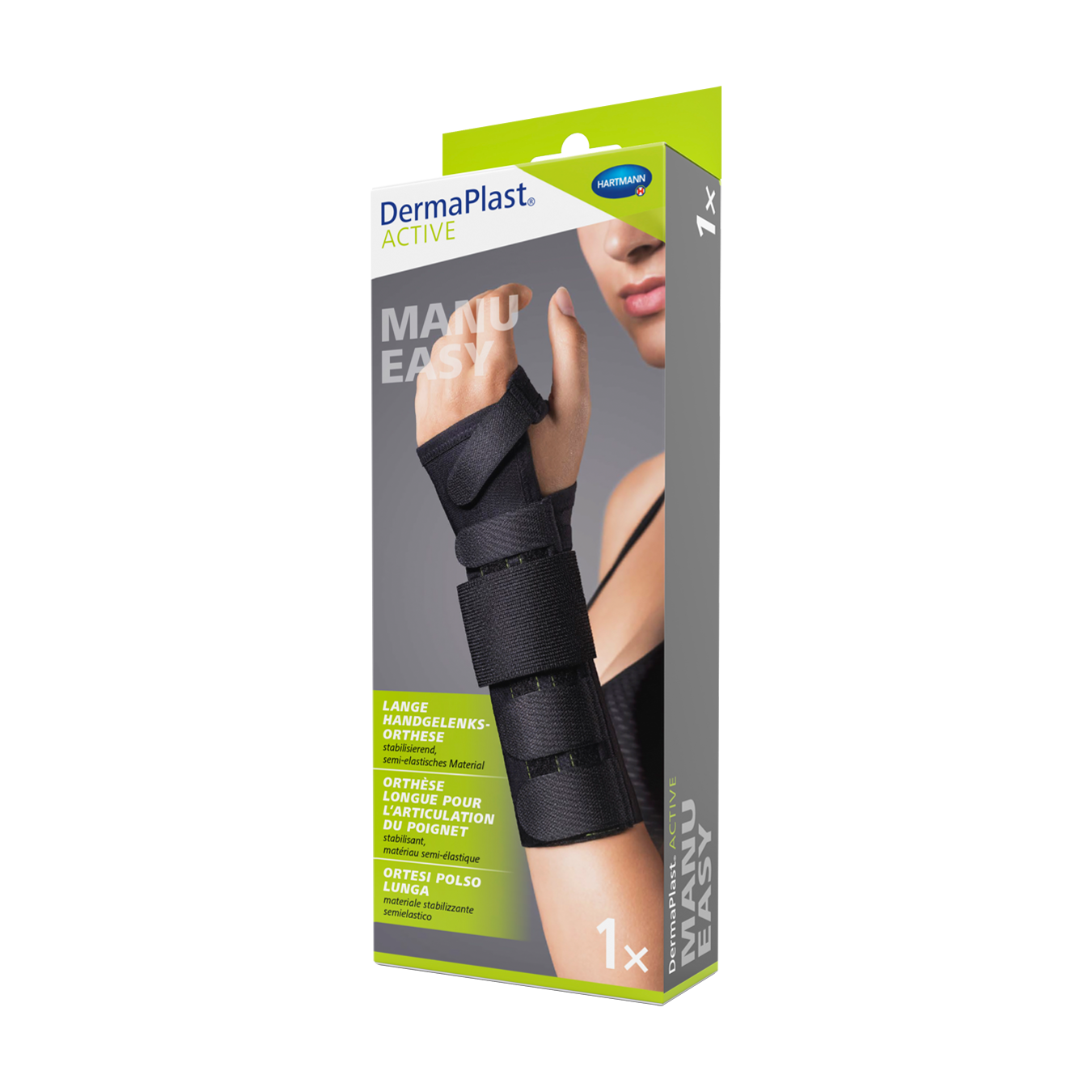 DERMAPLAST Active Manu Easy 1 long left