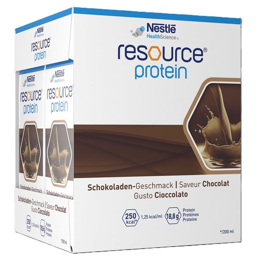 RESOURCE Protein Schokolade 24 Tetra 200 ml