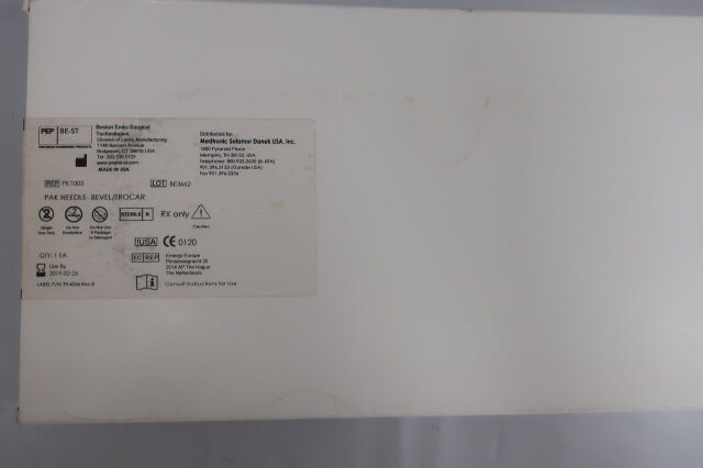 NEEDLE PK1003 PAK TROCAR/BEVEL 1 OF EA