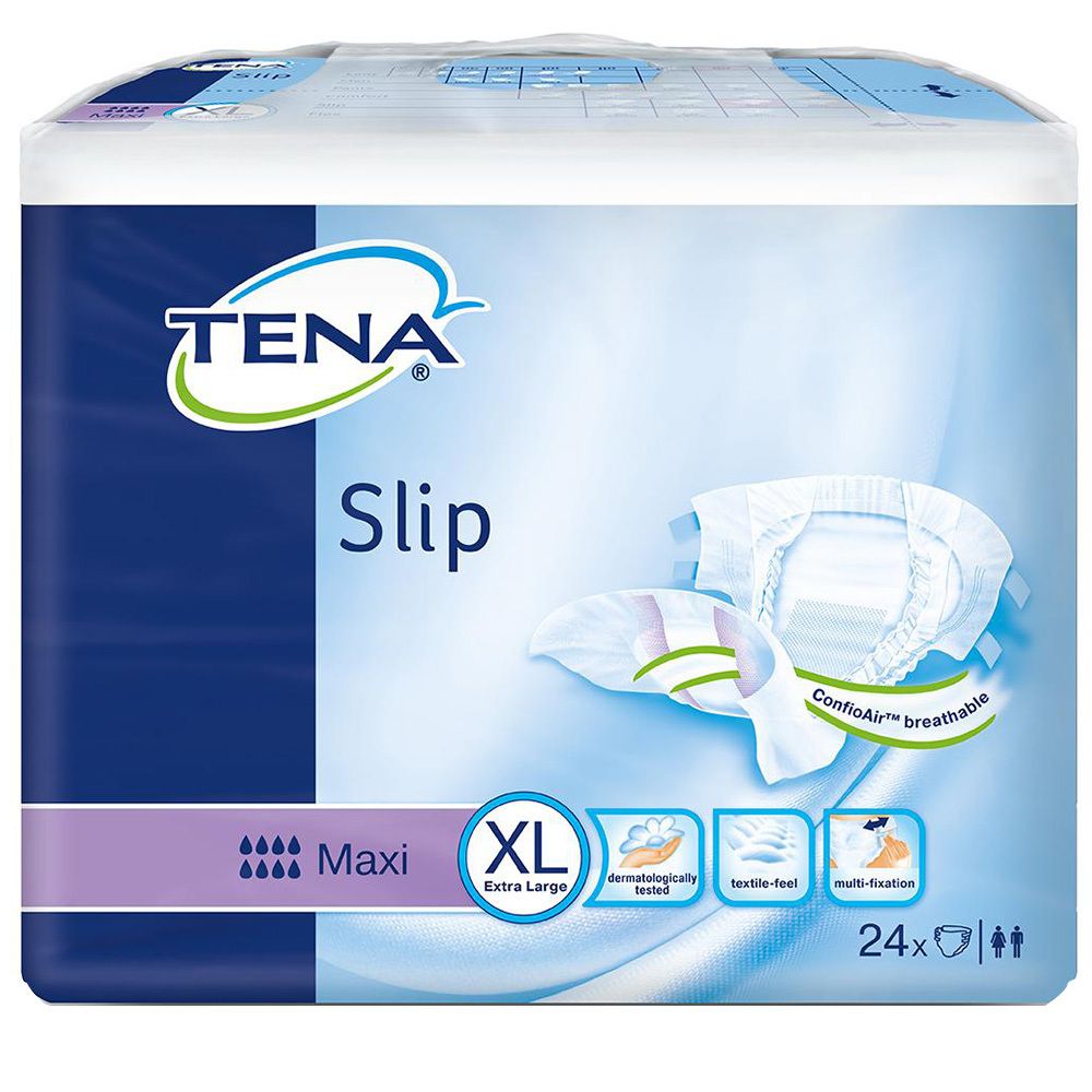 Einlage mit Klebelasche TENA Slip Maxi lila (XL)