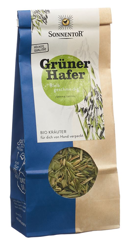 SONNENTOR Grüner Hafertee offen BIO Btl 50 g