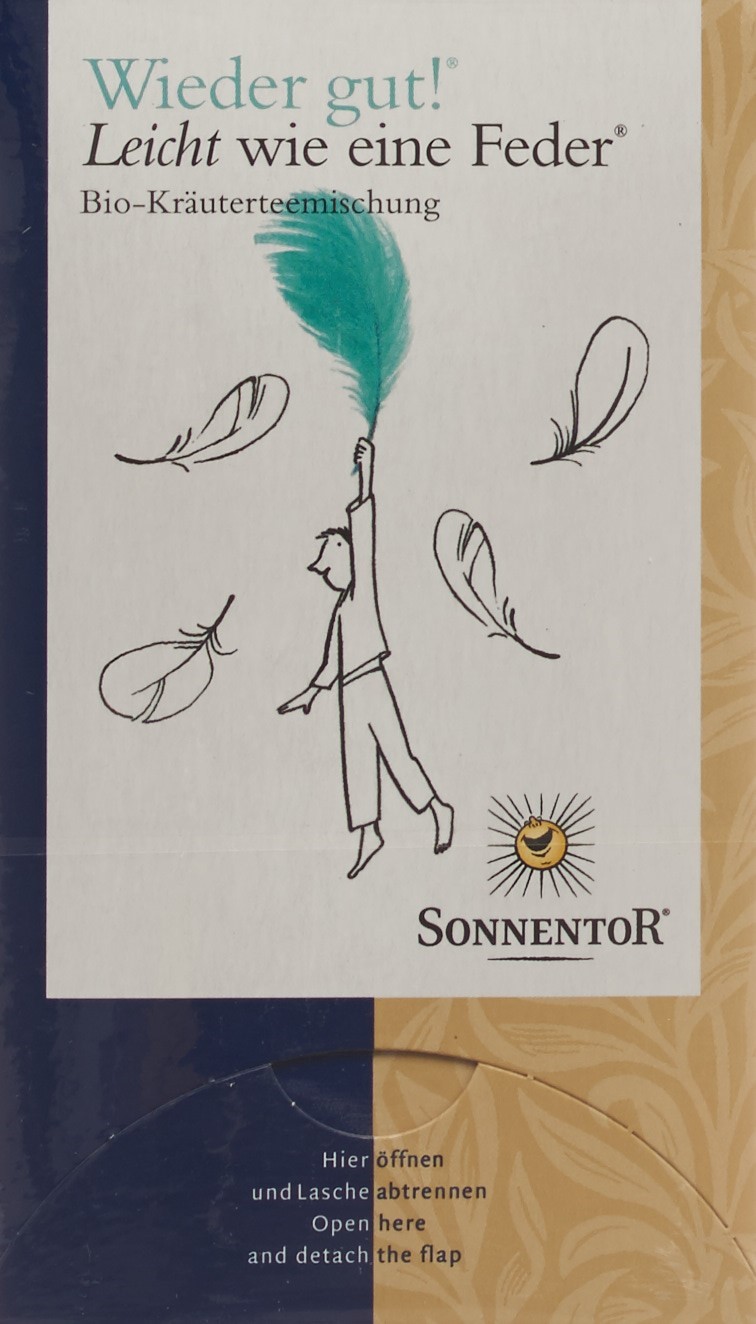 SONNENTOR Leicht wie eine Feder Tee BIO 18 Stk