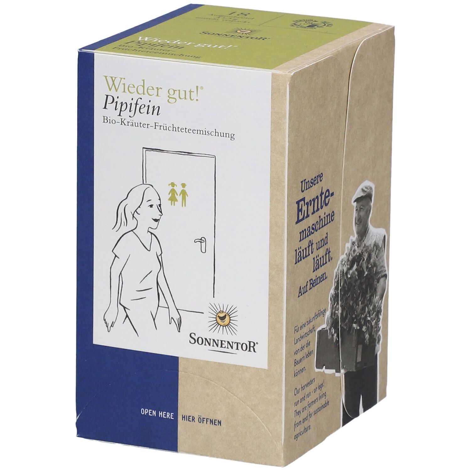 SONNENTOR Wieder gut! Pipifein Tee BIO Btl 18 Stk