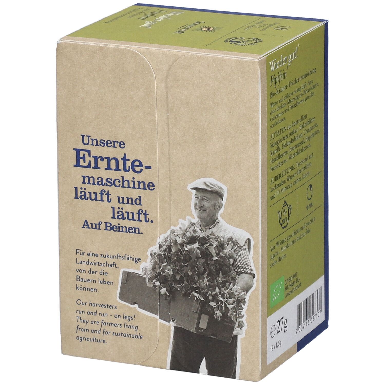SONNENTOR Wieder gut! Pipifein Tee BIO Btl 18 Stk