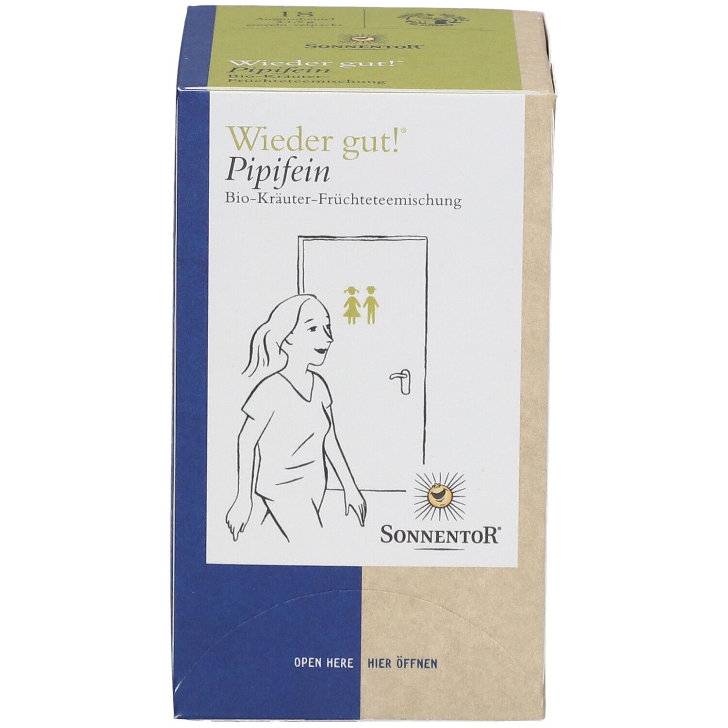 SONNENTOR Wieder gut! Pipifein Tee BIO Btl 18 Stk