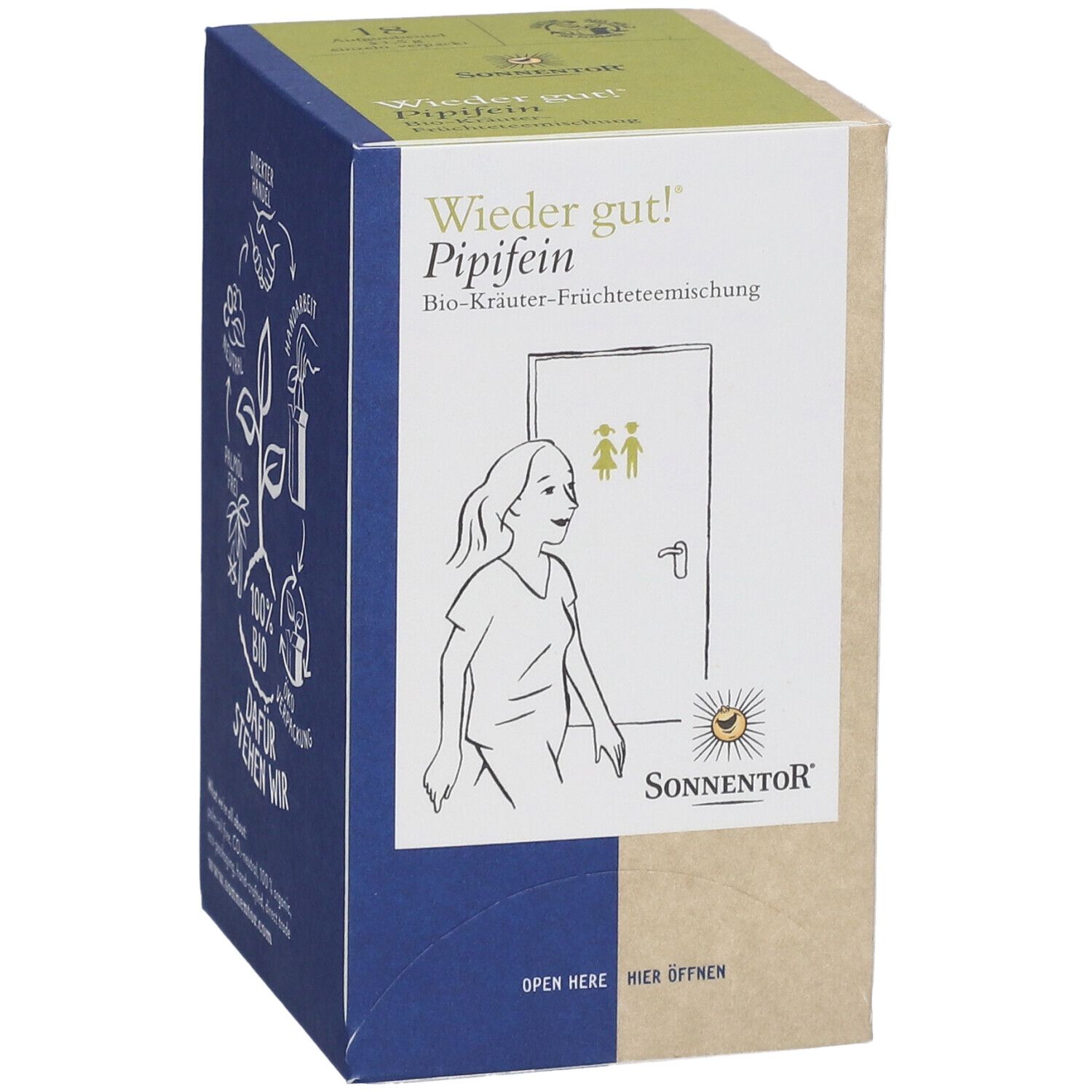 SONNENTOR Wieder gut! Pipifein Tee BIO Btl 18 Stk