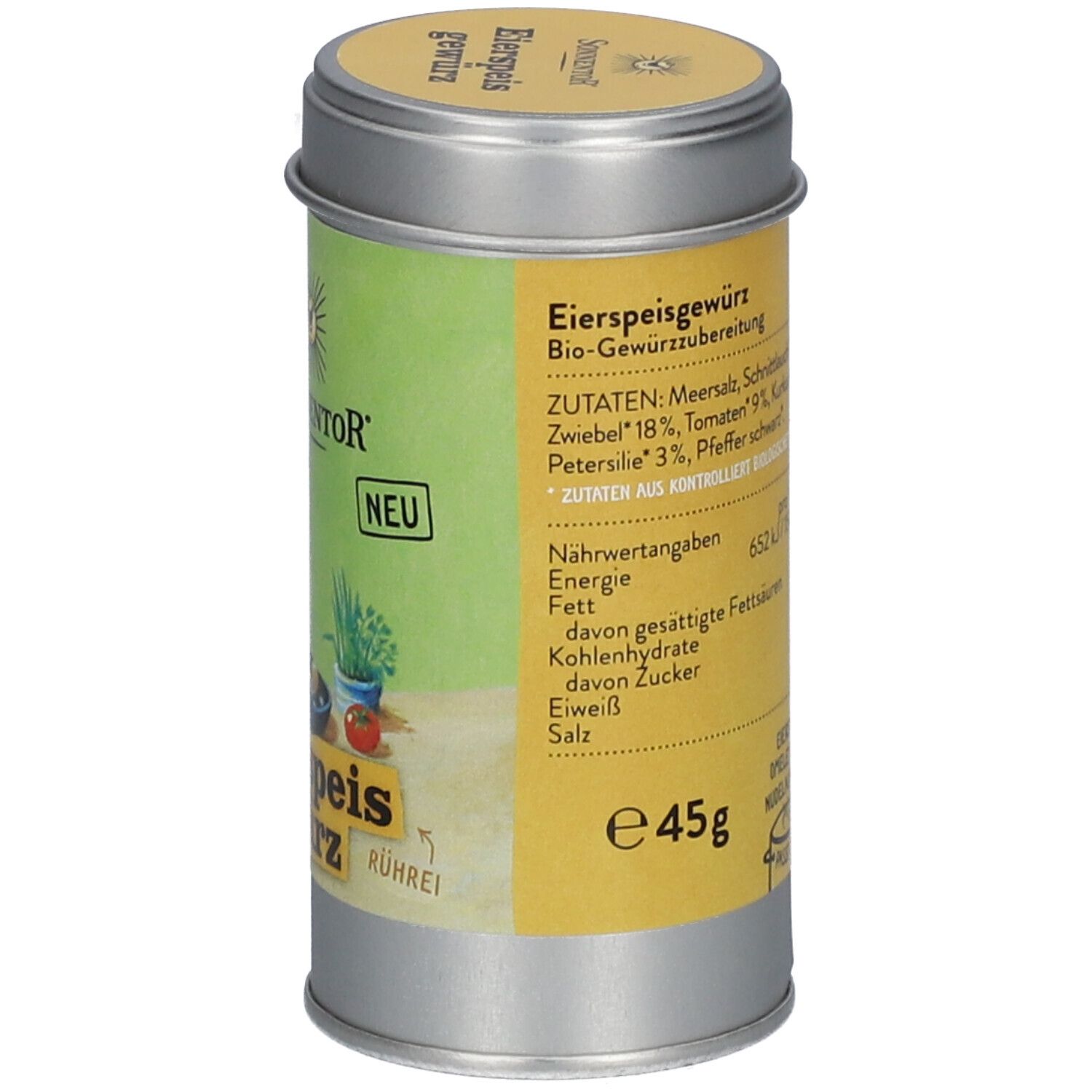 SONNENTOR Eierspeisgewürz BIO 45 g