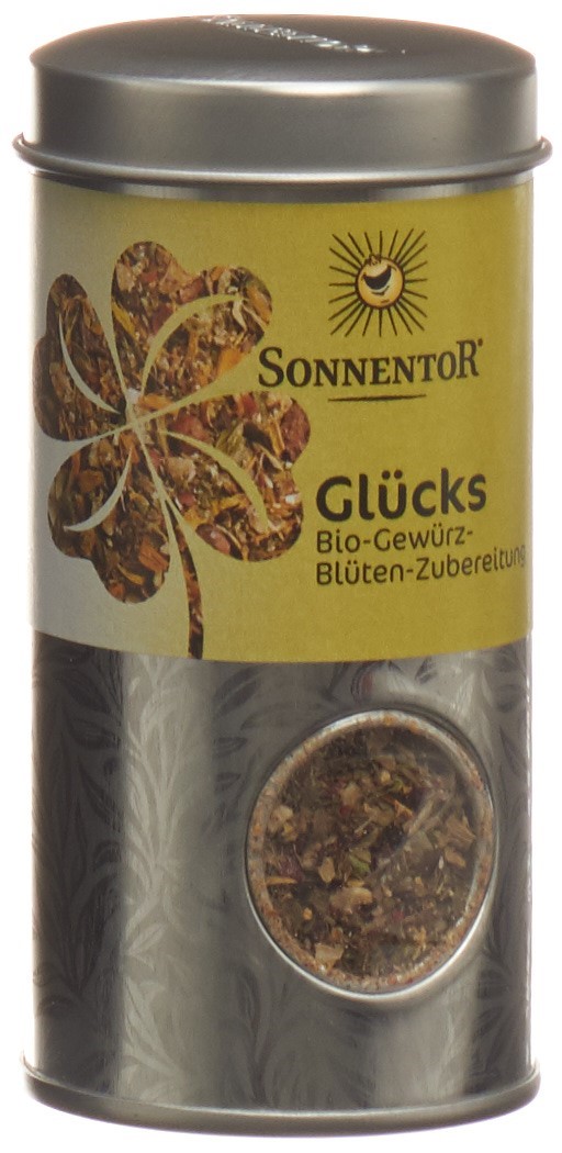 SONNENTOR Glücks Gewürz Blüten Streudose BIO 28 g