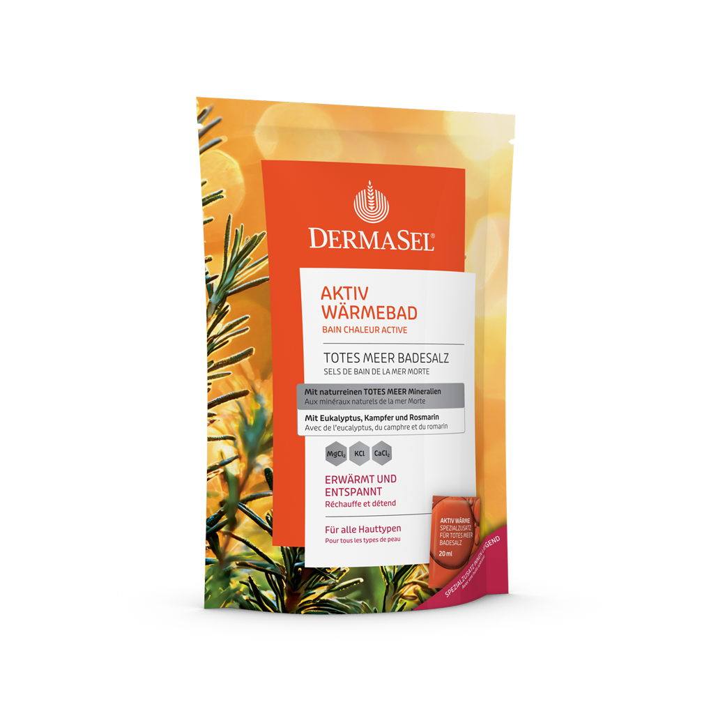 DERMASEL Badesalz Lavendel +20ml 400 g