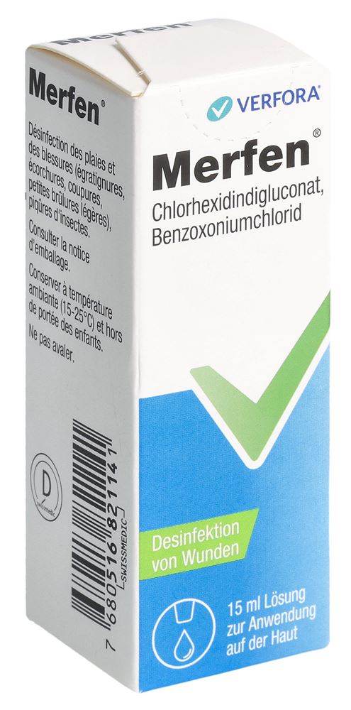 MERFEN wässerige Lösung farblos Fl 15 ml