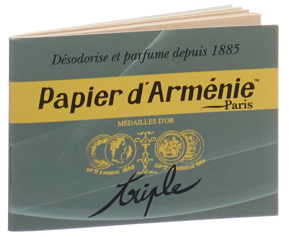 PAPIER ARMENIE feuilles 12 pce