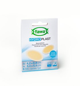 Hydro Plast 6 Pansements 2 tailles