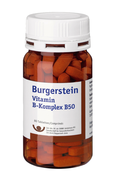 BURGERSTEIN B50 Tabl Ds 80 Stk