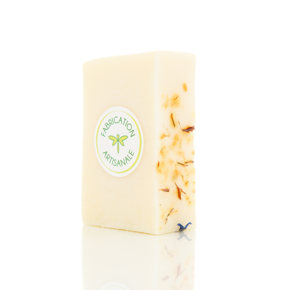 Evabio savon lait de chèvre & rose